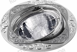 Comtech Lian Светильник галогеновый встраив. круглый литье HR51 1x50W GU5.3 мат.хром/хром/мат.хром CH930711 Comtech Lian Светильник галогеновый встраив. круглый литье HR51 1x50W GU5.3 мат.хром/хром/мат.хром CH930711