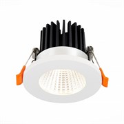 ST LUCE  ST704.548.10 Св-к встр. Белый LED 1*10W 4000K 900Lm Ra>90 38о IP20 D80xH60 170-240V ST704.548.10 ST LUCE  ST704.548.10 Св-к встр. Белый LED 1*10W 4000K 900Lm Ra>90 38о IP20 D80xH60 170-240V ST704.548.10