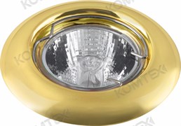 Comtech Sirius Светильник галогеновый встраиваемый MR16 1x50W GU5.3 золото P00251/L Comtech Sirius Светильник галогеновый встраиваемый MR16 1x50W GU5.3 золото P00251/L