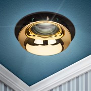 ЭРА Встраиваемый светильник декоративный ЭРА KL103 BK/GD MR16 GU5.3 черный золото Б0056357 ЭРА Встраиваемый светильник декоративный ЭРА KL103 BK/GD MR16 GU5.3 черный золото Б0056357