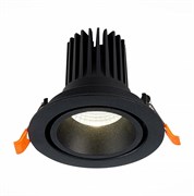 ST LUCE  ST705.448.10 Св-к встр. Черный LED 1*10W 4000K 750Lm Ra>90 38о IP20 D102xH85 170-240V ST705.448.10 ST LUCE  ST705.448.10 Св-к встр. Черный LED 1*10W 4000K 750Lm Ra>90 38о IP20 D102xH85 170-240V ST705.448.10