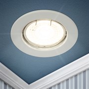 ЭРА Встраиваемый светильник штампованный ST1 SWH MR16 GU5.3 белый матовый Б0059740 ЭРА Встраиваемый светильник штампованный ST1 SWH MR16 GU5.3 белый матовый Б0059740