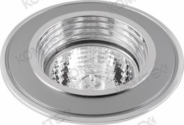 Comtech Crater Светильник галогеновый встраиваемый MR16 1x50W GU5.3 хром/мат.хром/хром P00395 Comtech Crater Светильник галогеновый встраиваемый MR16 1x50W GU5.3 хром/мат.хром/хром P00395