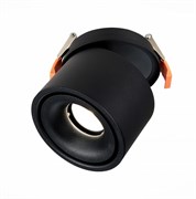 ST LUCE  ST652.438.12 Св-к встр. Черный LED 1*12W 3000K 1 000Lm Ra>90 36о IP20 D100xH105 170-240VV ST652.438.12