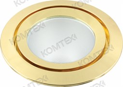 Comtech Appolo Светильник галогеновый встраиваемый HS 1x75W G9 золото P00311/2