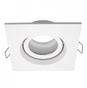 ST LUCE ST255.518.01 Св-к встр. Белый GU10 1*50W  IP65 L96xW96xH45 220V Без ламп ST255.518.01