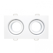 ST LUCE ST255.528.02 Св-к встр. Белый GU10 2*50W  IP65 L180xW90xH40 220V Без ламп ST255.528.02