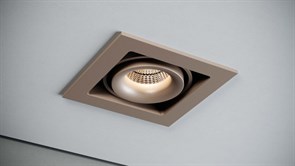 Quest Light Светильник встраиваемый, поворотный, шампань, под лампу GU10, IP20 CASTLE 1 LD champagne CASTLE 1 LD champagne