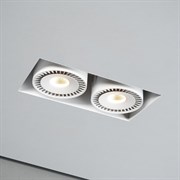 Briaton Белый Светильник встраиваемый 2x12W 3000K 2652lm. Драйвер: KEGU (не диммируемый) DA-3020AS white Briaton Белый Светильник встраиваемый 2x12W 3000K 2652lm. Драйвер: KEGU (не диммируемый) DA-3020AS white