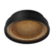 Ambrella Встраиваемый точечный светильник TN348 SBK/TI черный песок/янтарь GU5.3 D85*45 TN348