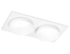Ambrella Встраиваемый точечный светильник TN170/2 WH белый GU5.3 181*92*38 TN170
