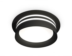 Ambrella Комплект встраиваемого светильника XC8051021 SBK/FR черный песок/белый матовый GX53 (C8051, N8478) XC8051021