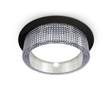 Ambrella Комплект встраиваемого светильника XC8051030 SBK/CL черный песок/прозрачный GX53 (C8051, N8480) XC8051030