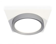 Ambrella Комплект встраиваемого светильника XC8061004 SWH/MCH белый песок/хром матовый GX53 (C8061, N8121) XC8061004