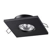 Novotech 370805 SPOT NT22 черный Светильник встраиваемый влагозащищенный IP44 GU10 50W 220V AQUA 370805
