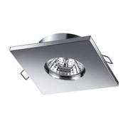 Novotech 370806 SPOT NT22 хром Светильник встраиваемый влагозащищенный IP44 GU10 50W 220V AQUA 370806