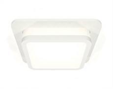 Ambrella Комплект встраиваемого светильника с акрилом XC7901012 SWH/FR белый песок/белый матовый MR16 GU5.3 (C7901, N7750) XC7901012