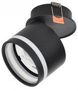 IEK Светильник 4033 встр. поворотн. GX53 черный LT-UVB0-4033-GX53-1-K02