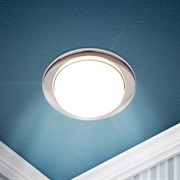 ЭРА Встраиваемый светильник под лампу GX53 ЭРА KL70 CH-10 хром упаковка 10 шт Б0057478