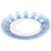 Ambrella Встраиваемый точечный светильник со светодиодной лентой G214 CL/CH/CLD хром/прозрачный GX53+3W(LED COLD) G214 CL/CH/CLD