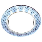 Ambrella Встраиваемый точечный светильник со светодиодной лентой G296 CL/CLD хром/прозрачный GX53+3W(LED COLD) G296 CL/CLD