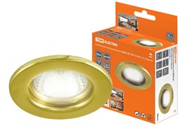 TDM Светильник встраиваемый СВ 01-01 MR16 50Вт G5.3 бронза SQ0359-0023