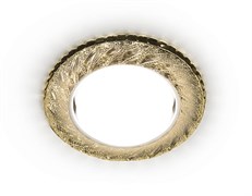 Ambrella Встраиваемый точечный светильник со светодиодной лентой G303 CL/WW хром/прозрачный GX53+3W(LED WARM) G303 CL/WW