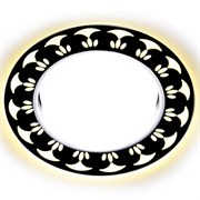 Ambrella Встраиваемый точечный светильник со светодиодной лентой G433 WH/WW белый/матовый GX53+3W(LED WARM) G433 WH/WW