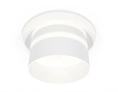 Ambrella Комплект встраиваемого светильника с акрилом XC6512062 SWH/FR белый песок/белый матовый MR16 GU5.3 (C6512, N6235) XC6512062