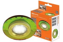 TDM Светильник встраиваемый СВ 03-03 MR16 50Вт G5.3 мульти/золото SQ0359-0048