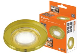 TDM Светильник встраиваемый СВ 03-05 MR16 50Вт G5.3 жёлтый/золото SQ0359-0056