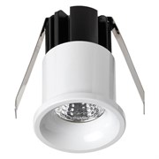 Novotech 357698 NT18 090 белый Встраиваемый светильник IP20 LED 3000K 3W 160-265V DOT 357698