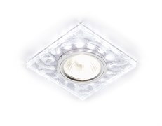 Ambrella Встраиваемый точечный светильник со светодиодной лентой S234 W/CH/WH белый/серебро/MR16+3W(LED WHITE) S234 W/CH/WH