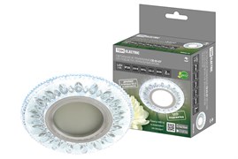 TDM Светильник встраиваемый СВ 03-07 MR16 50Вт G5.3 LED подсветка 3 Вт зеркальный/хром SQ0359-0134