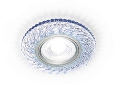 Ambrella Встраиваемый точечный светильник со светодиодной лентой S295 CH хром/прозрачный хрусталь/MR16+3W(LED COLD) S295 CH