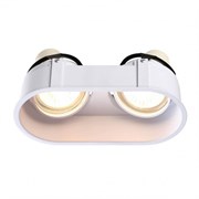 Novotech 370564 NT19 219 белый Встраиваемый светильник IP20 GU10 2*50W 220-240V CLOUD 370564