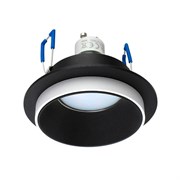 Eglo 900453 Встраиваемый светильник CAROSSO, 35W (GU10), ?93, алюминий, черный, белый 900453