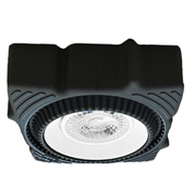 ST LUCE ST753.538.07 Св-к встр. светодиодный в натяжной ПВХ потолок Белый, Черный LED 1*7W 3000K 560Lm Ra80 60° IP20 L102xW102xH36 220-240V ST753.538.07