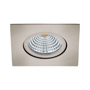 Eglo 98304 Cветодиодный встраиваемый светильник SALICETO диммир c регулировкой, 6W(LED), 88х88, 380lm, 3000K, алюминий 98304