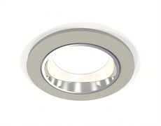 Ambrella Комплект встраиваемого светильника XC6514003 SGR/PSL серый песок/серебро полированное MR16 GU5.3 (C6514, N6112) XC6514003