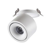 Novotech 358776 SPOT NT21 199 белый Светильник встраиваемый светодиодный IP20 LED 15W 4000K 1300Лм 100-265V GRODA 358776