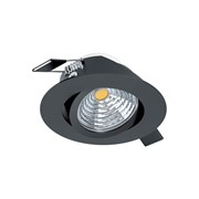 Eglo 98609 Cветодиодный встраиваемый светильник SALICETO диммир с регулировкой, 6W(LED), 88, H42, 380lm, 3000K 98609