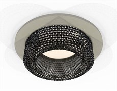 Ambrella Комплект встраиваемого светильника XC6514061 SGR/BK серый песок/тонированный MR16 GU5.3 (C6514, N6151) XC7623021