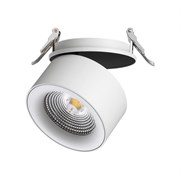 Novotech 358784 SPOT NT21 199 белый Светильник встраиваемый светодиодный IP20 LED 25W 4000K 2200Лм 100-265V GRODA 358784