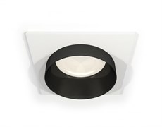 Ambrella Комплект встраиваемого светильника XC6520021 SWH/PBK белый песок/черный полированный MR16 GU5.3 (C6520, N6131) XC6520021