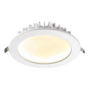 Novotech 358807 SPOT NT21 237 белый Светильник встраиваемый светодиодный IP20 LED 20W 1600Лм 3000K 100-240V GESSO 358807