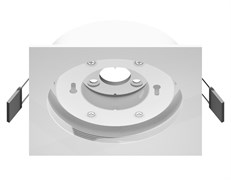 Ambrella Корпус светильника встраиваемый C8061 SWH белый песок 110*110*H40mm Out2mm GX53 C8061