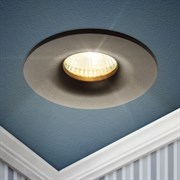 ЭРА Встраиваемый светильник алюминиевый KL105 BK MR16 GU5.3 черный Б0059792