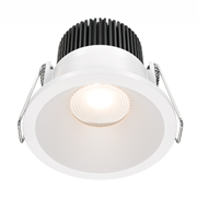 Maytoni Встраиваемый светильник Zoom 3000K 1x6Вт 60° IP 65 DL034-01-06W3K-W