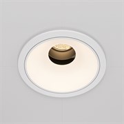 Maytoni Technical DL057-10W3K-W Встраиваемый светильник Wise 3000K 10W 36° Белый DL057-10W3K-W